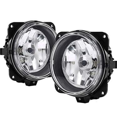 Imagem de UFRAME Compatível com Ford 2000 2001 2003 2004 F-150 Harley Davidson Par de faróis de neblina esquerda + direita (sem suportes)