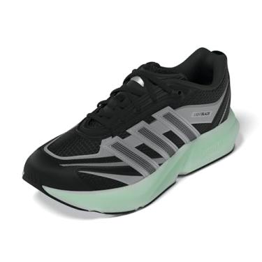 Imagem de adidas Tênis masculino Lightblaze Glow, Preto/Prata Metálico/Lime Burst, 38