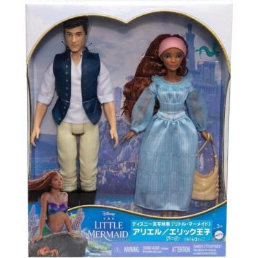 Imagem de A Pequena Sereia Ariel E Principe Eric - Mattel Hlx14