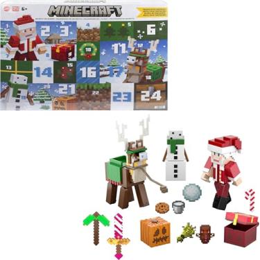 Imagem de Minecraft Figura de Ação Calendário do Advento para crianças a partir de 6 anos