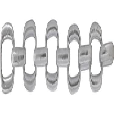 Imagem de Corrente 5/32  Longa Zincada Saco De Rafia Com 12.5 Quilos -