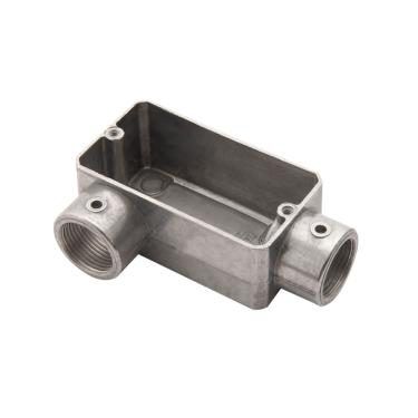 Imagem de Condulete Fixo 1/2 Tipo LR Tramontina sem Tampa e com Rosca BSP