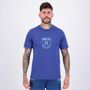 Imagem de Camiseta Hurley Smille Azul, G