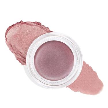 Imagem de Sombra de olhos creme única, paleta de sombras monocromáticas naturais com glitter rosa, à prova d'água, aparência natural de longa duração, vegana e livre de crueldade, 27