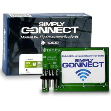 Imagem de Modulo Simply Connect Rossi Aciona Wifi Abertura Portão