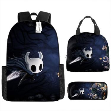 Imagem de Conjunto de mochilas escolares Hollows Knights Hornets Cartoon Kids