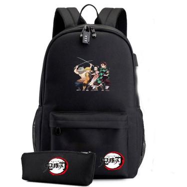 Imagem de Mochila escolar Demons Slayers Anime para crianças