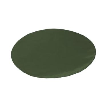 Imagem de Tapete Gelado Refrescante para Pet em Nylon, Resfriamento Automático, Impermeável, Resistente a Unhas, Antibacteriano, Antifúngico, Portátil (Verde, T Redondo M)