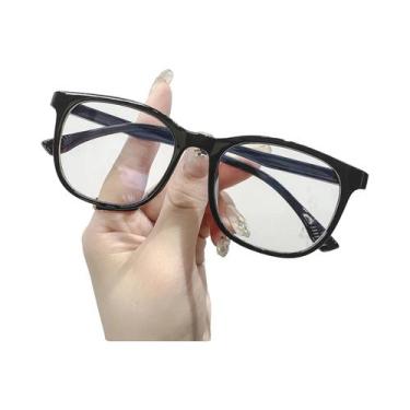Imagem de Óculos Unissex Transparentes Com Bloqueio De Luz Azul Para Computador,