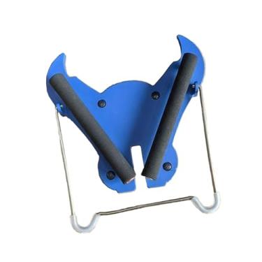 Imagem de Yunhgft Suporte Triangular para Saxofone Alto, com Design Portátil E Base Antiderrapante para Transporte Confortável, Ideal para Estudantes E Amantes Da Músic, Azul