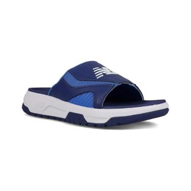 Imagem de New Balance Sandália infantil unissex, Azul ostra/pássaro azul/branco, 6 Big Kid