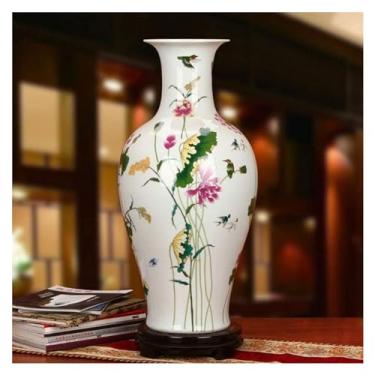 Imagem de Vaso de decoração de vaso de cerâmica para decoração de casa características diferentes excelente porcelana jingdezhen cerâmica capital pastel decorações para casa