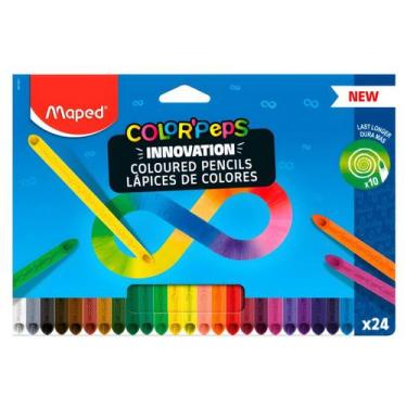 Imagem de Lápis de Cor 24 Cores Infinity Color Peps - Maped