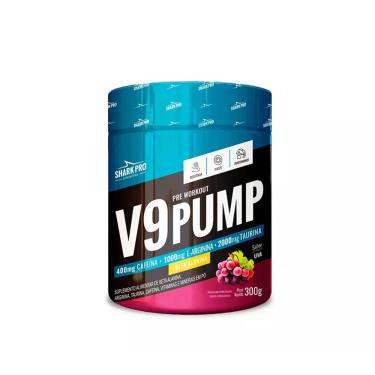Imagem de V9 Pump  Pre Treino 300g  Uva - Sharkpro Suplementos