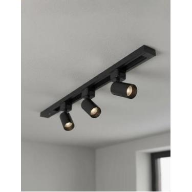 Imagem de Trilho Eletrificado 50cm + 3 Spots 7w Led Minimalista Bivolt - Bela Ho