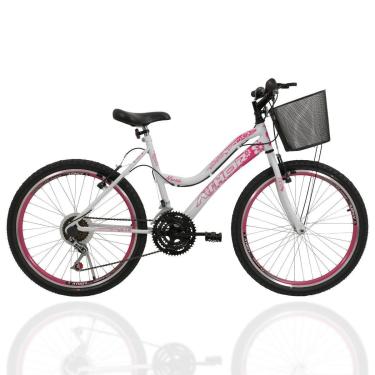 Imagem de Bicicleta Infantil Aro 24 Athor Musa 18v Feminina C/Cestinha-Unissex