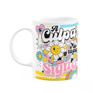 Imagem de Caneca Divertida Vibes - A culpa é do meu signo - 325ml