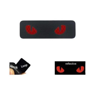 Imagem de Emblemas Reflexivos De Olhos De Gato Que Brilham No Escuro, Distintivo