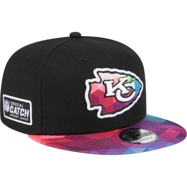 Imagem de Boné New Era NFL Kansas City Chiefs Aba Reta 9Fifty Crucial Catch 2023 Masculino-Masculino