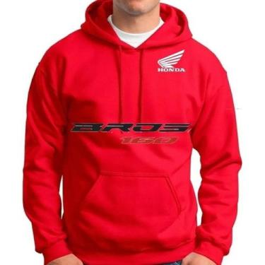 Imagem de Blusa De Moletom Casaco De Frio Moto Bros 160 Unissex - Marinho Store,