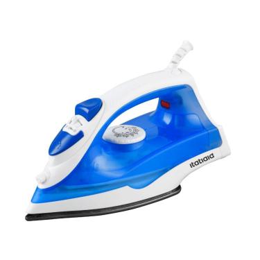 Imagem de Ferro de Passar a Vapor Itatiaia 220V Azul Ferro de Passar a Vapor Azul com Branco 220V Itatiaia