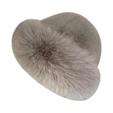 Imagem de Chapéu De Inverno De Pelúcia Grossa, Cor Sólida, Acessório De Moda, Bo