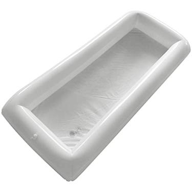 Imagem de Bar inflável de serviço de gelo com bujão de ralo, salada, bebidas, refrigerador, mentos, frutas, recipientes, bandeja flutuante, churrasco, piquenique, piscina, itens para festa, refrigerador