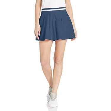 Imagem de PUMA Golf 2020 Saia feminina resort 35,56 cm, Jeans escuro, XGG