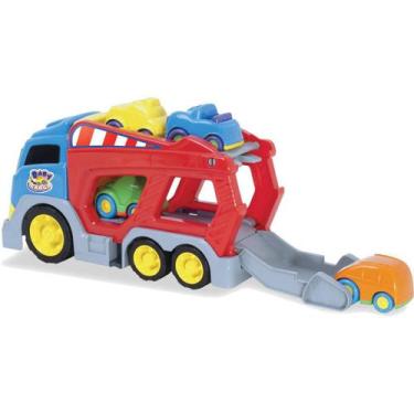 Carreta cegonheira grande - P.A brinquedos - Caminhões, Motos e Ônibus de  Brinquedo - Magazine Luiza