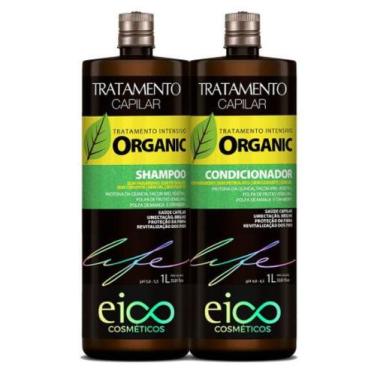 Imagem de Kit Eico Tratamento Intensivo Organic - Shampoo + Condicionador 1L