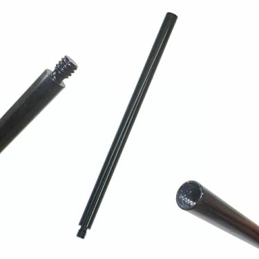 Imagem de Haste de extensão de tubo extensor de tripé de metal - com rosca fêmea de 1/4" a 20 e rosca macho de 1/4" - 20" para estabilizador de tripé para câmeras DSLR e SLR/adaptador de câmera de ação