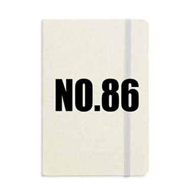 Imagem de Lucky No.86 Número Nome Notebook Capa Rígida Diário Clássico A5 Presente
