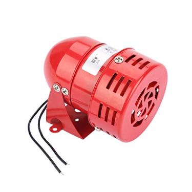 Imagem de Alarme de sirene de 240v + sirene de alarme de motor 220V 120DB vermelho mini metal industrial som proteção elétrica contra pés MS-190 Buzzer, Buzzer/alarme/siren buzzer