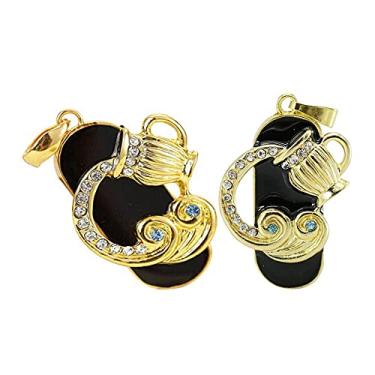 Imagem de 128 GB Metal Doze Constelações Forma USB Flash Drive USB 2.0 Stick USB Memory Stick Data Storage Pen Drives Flash Disk USB Drive U Stick Pen Drive (Aquário)