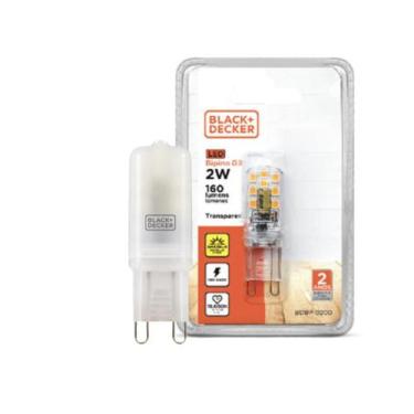 Imagem de Kit 10 Lampada Bipino Halopin G9 Fosca 2w Branco Quente 2400K Bivolt -