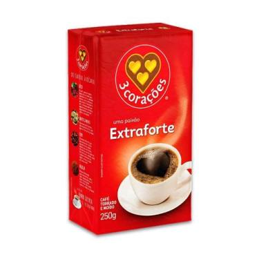 Imagem de Café Três Corações Extra Forte Embalagem À Vácuo 250G - Tres Coracoes