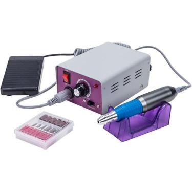 Imagem de Lixadeira de Unha Com Motor Elétrico Profissional Bivolt Modelo 2500 R