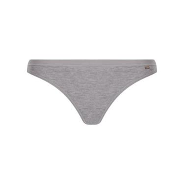 Imagem de Calcinha Tanga Lupo Loba 40354-001 Algodão T. P/GG, GG, 8000, Cinza me