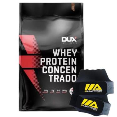 Imagem de Whey Protein Concentrado Cookies 1,8Kg Luva Adaptogen - Dux - Dux Nutr