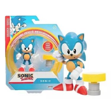 Imagem de Sonic The Hedgehodg Boneco 10 Cm 11 pontos Articulações C/ Acessorio - Sonic -  Sunny