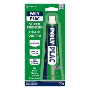 Imagem de Cola Contato Poly Plac 30G Pulvitec