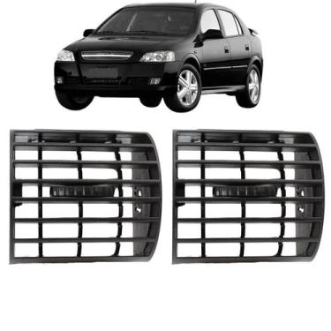 Imagem de Par Grade Difusor Saida Ar Astra Hatch / Sedan 1998 99 00 01 02 A 2012