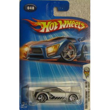 Imagem de Hot Wheels 2004-048 First Editions Ford Mustang GT Concept 1:64 Scale SILVER - LARGE Headlight Card