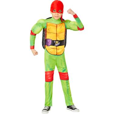 Imagem de InSpirit Designs Teenage Mutant Ninja Turtles Kids Mutant Mayhem Movie Raphael Costume | Officially licensed | Cosplay costume | Group costume | Theatrical costume, M