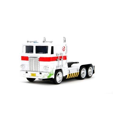 Imagem de Jada Hollywood Rides Ghostbusters x Transformers Optimus Prime G1 Mashup - Die-cast, Opening Doors, 1:32 Scale, Ages 8+ (40th Anniversary Edition)
