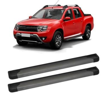 Imagem de Estribo Duster Oroch Dynamique 2016 Aluminio Grafite - CCF