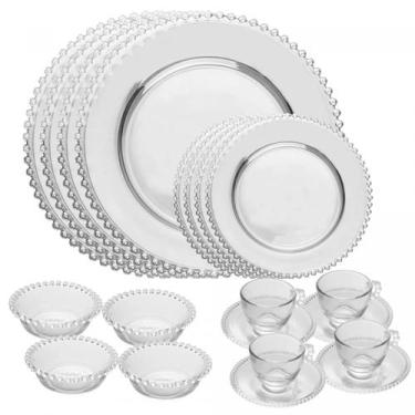 Imagem de Jogo de Jantar 20 Peças Pearl Cristal Ecológico Wolff
