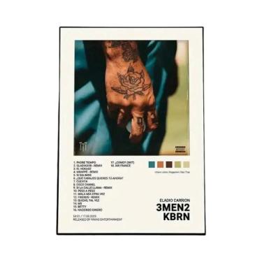 Imagem de Nordic Pop Rapper Quevedo Álbum Cartaz Lona Arte Da Parede Para Decora