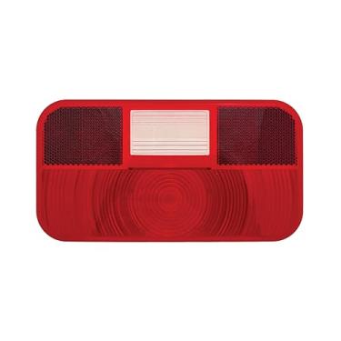 Imagem de RV Designer Lente de substituição L974 para luz traseira retangular incandescente com luz reflexa e reserva