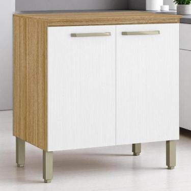 Imagem de Balcão 2 portas 800 c/ Tampo Ametista Freijó Supremo - Kits Paraná